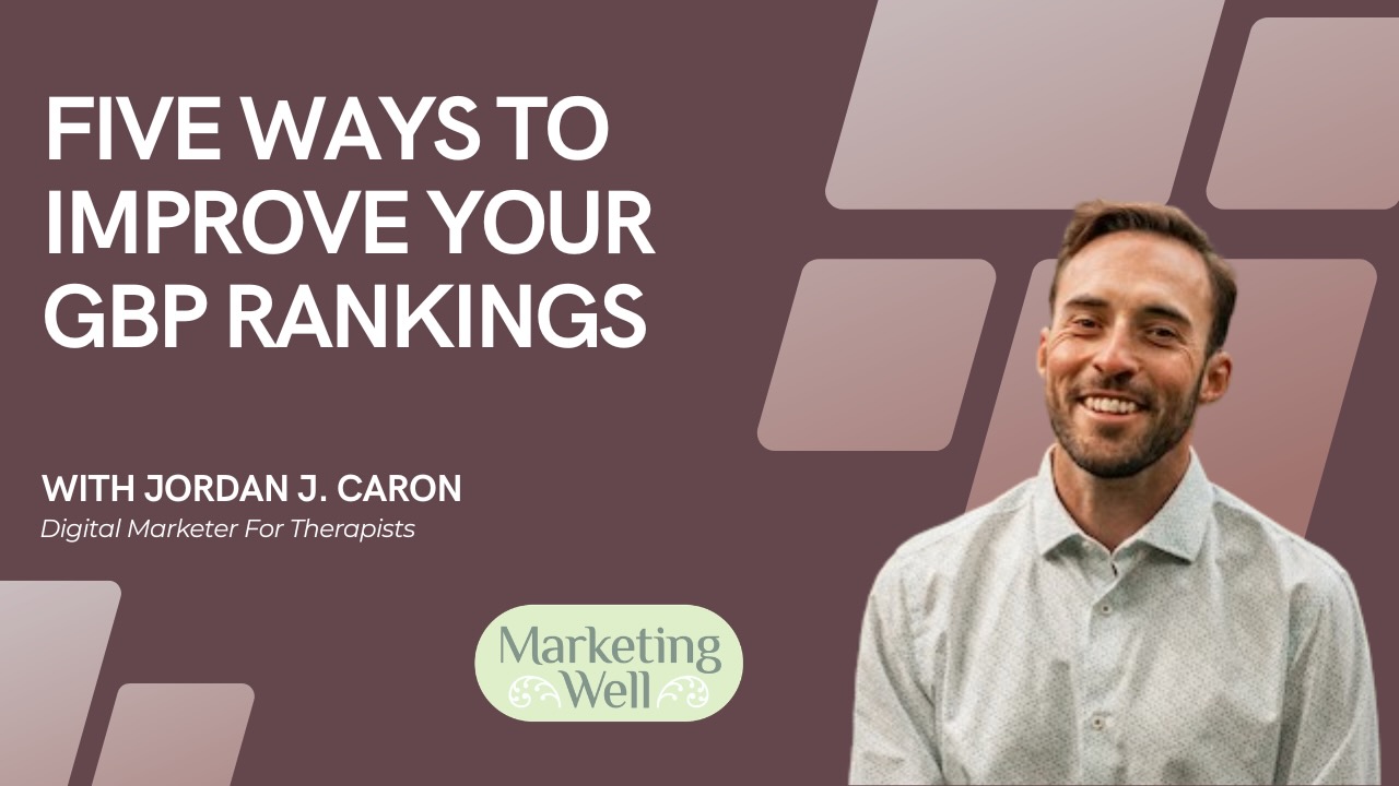 Five ways to improve your GBP rankings