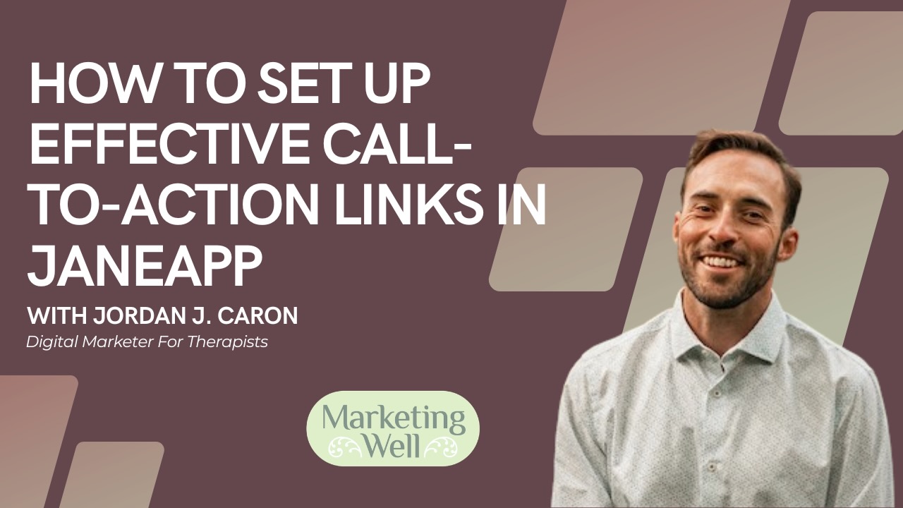 Maximizing bookings: effective call-to-action links in JaneApp