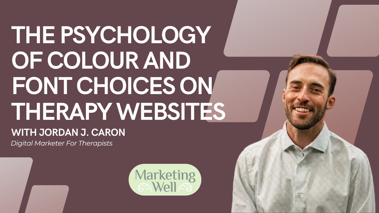 Psychology of colour and font choices