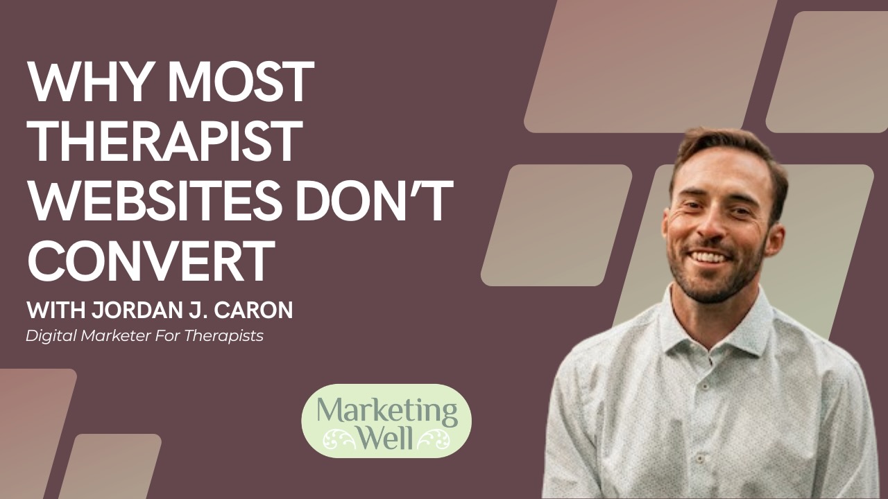 Why most therapist websites don't convert